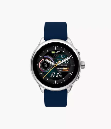 Smartwatch Gen 6 Wellness Edition Silikon dunkelblau - Fossil - Modalova