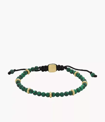 Armband Merritt Arm Stack Beads Malachit grün - Grüner Malachit - Fossil Outlet - Modalova