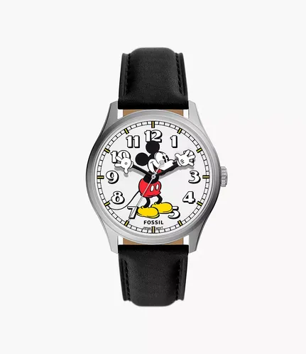 Uhr Disney 3-Zeiger-Werk Special Edition Leder - Fossil - Modalova
