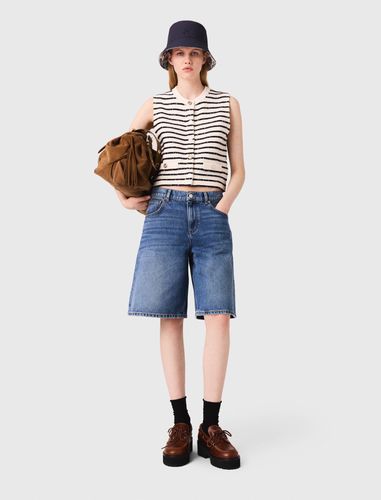 Top À Rayures En Laine Mélangé - / - Maje - Modalova