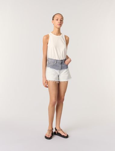 Short En Denim Tie & Dye - Maje - Modalova
