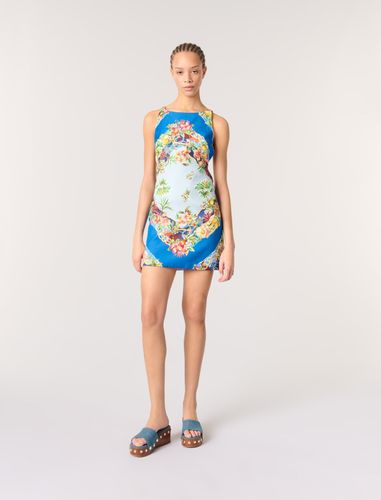 Robe Droite Imprimée - Maje - Modalova