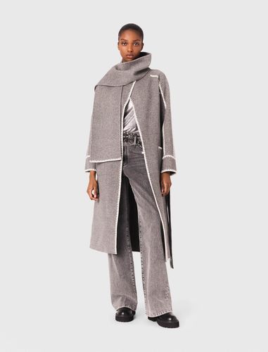 Manteau Long Double Face - Maje - Modalova