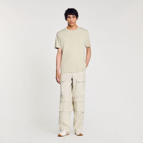 T-shirt en coton à logo - Sandro Paris - Modalova