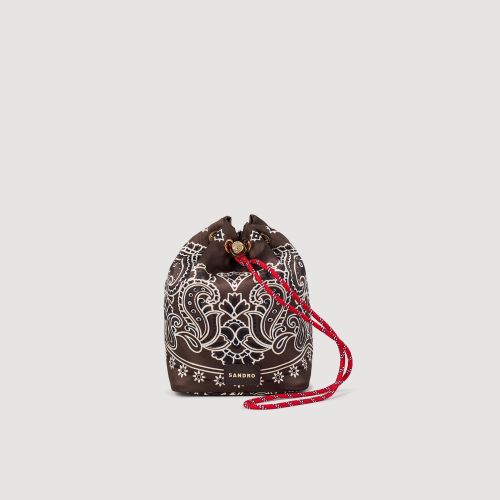 Sac seau bandana - Sandro Paris - Modalova