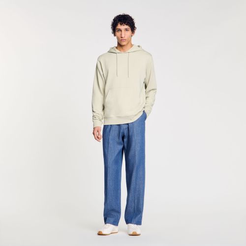 Sweatshirt à capuche logo - Sandro Paris - Modalova