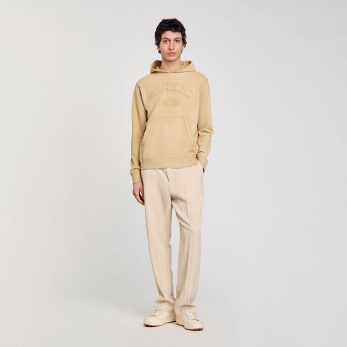 Sweatshirt à patch - Sandro Paris - Modalova