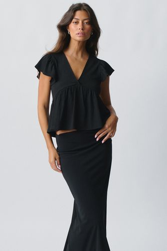 Frill top - Gina Tricot - Modalova