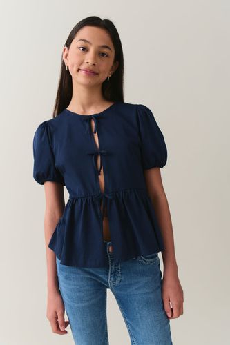 Y puff sleeve top - Gina Tricot - Modalova