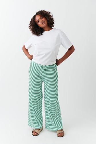 Striped soft trousers - Gina Tricot - Modalova