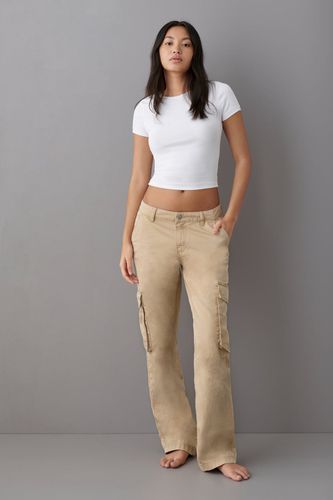 Low waist cargo jeans - Gina Tricot - Modalova