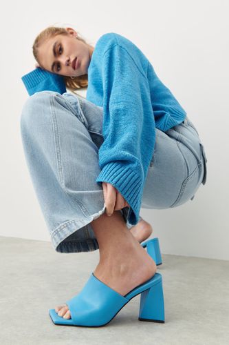 Asymetric high heel sandals - Gina Tricot - Modalova
