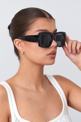 Large square sunglasses - Gina Tricot - Modalova