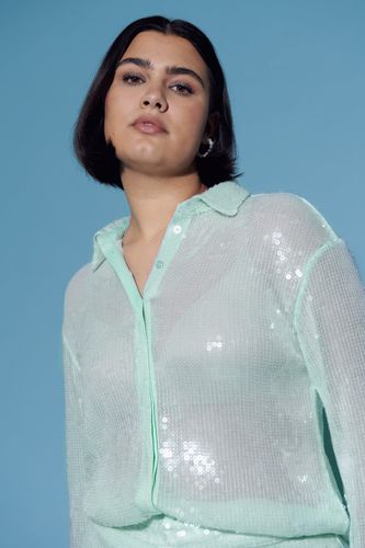 Sequin shirt - Gina Tricot - Modalova
