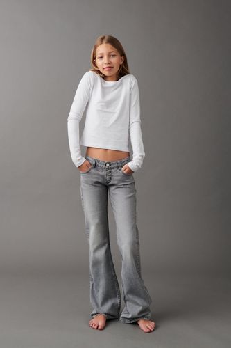Flare button jeans tall - Gina Tricot - Modalova