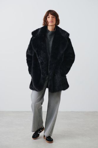 Faux fur jacket - Gina Tricot - Modalova