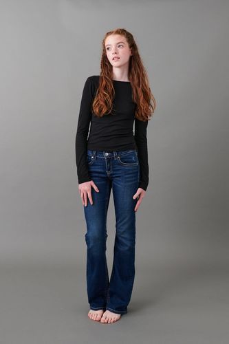 Chunky low flare jeans - Gina Tricot - Modalova