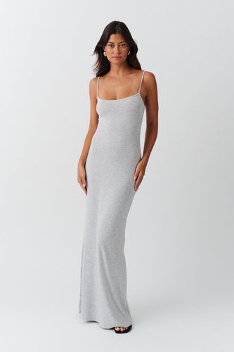 Soft touch maxi slip dress - Gina Tricot - Modalova