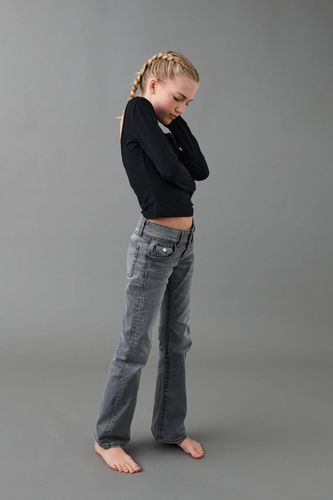 Chunky basic flare jeans - Gina Tricot - Modalova