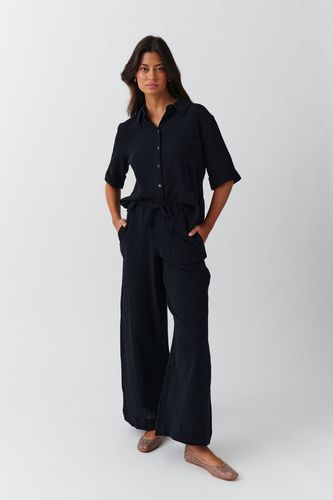 Gauze trousers - Gina Tricot - Modalova