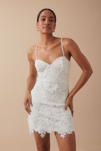 Bloom 3d lace mini dress - Gina Tricot - Modalova