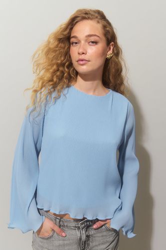 Pleated blouse - Gina Tricot - Modalova