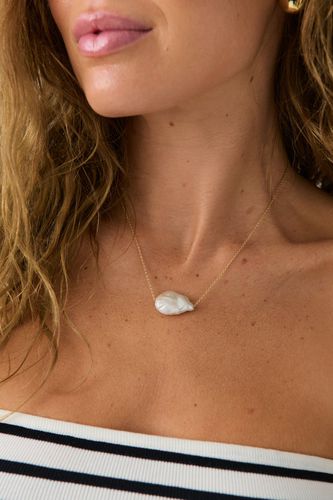 Natural pearl necklace - Gina Tricot - Modalova
