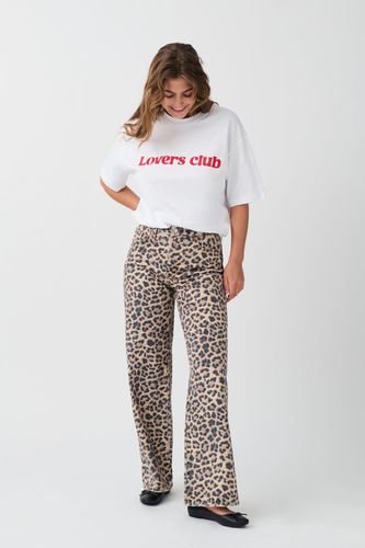 Leopard jeans - Gina Tricot - Modalova