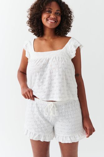 Broderie anglaise shorts - Gina Tricot - Modalova