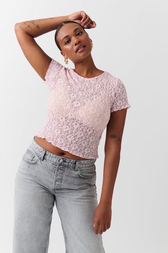 Lace top - Gina Tricot - Modalova