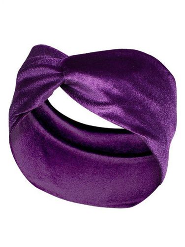 Fashion Women's Hair Accessories Bowknot Velour Wide Headband - DressLily.com - Modalova