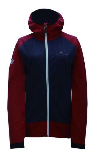 NORDMARK - women's hybrid jacket with hood - Wine red - 2117 - Modalova