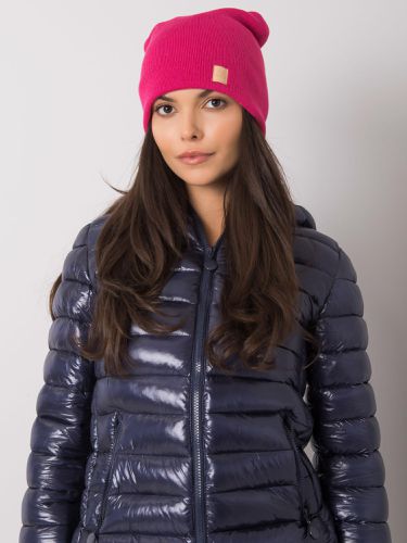 Women's pink beanie hat - Fashionhunters - Modalova