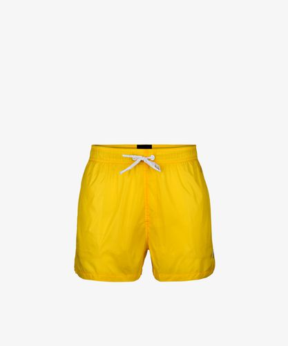 Mens Quick Drying Beach Mini Shorts - Yellow - Atlantic - Modalova