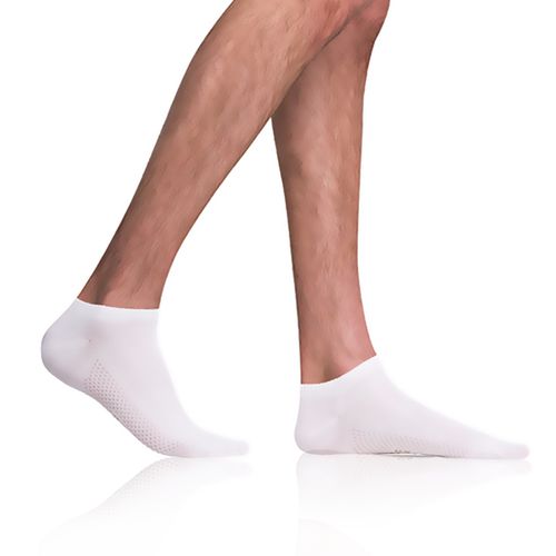 BAMBOO AIR IN-SHOE SOCKS - Short men's bamboo socks - white - Bellinda - Modalova