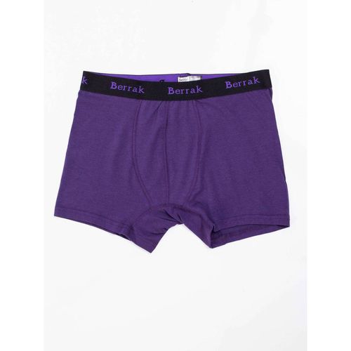 Men's purple boxer shorts - Fashionhunters - Modalova