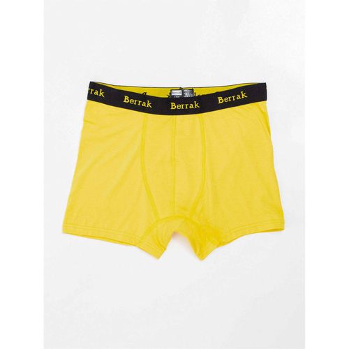 Men's yellow boxer shorts - Fashionhunters - Modalova