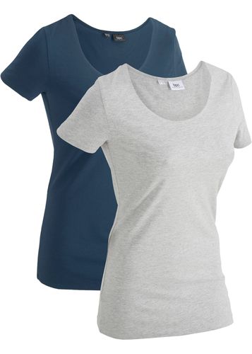 Camiseta larga deportiva de manga corta (2 unidades) - bpc bonprix collection - Modalova