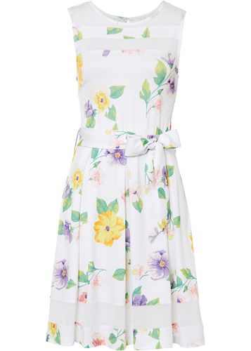 Vestido con inserto de malla - BODYFLIRT boutique - Modalova