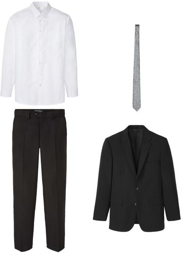 Traje (4 piezas): americana, pantalón, camisa, corbata - bpc selection - Modalova