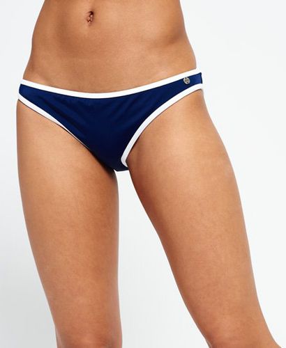 Women's 90's Varsity Bikini Bottoms Navy - Size: M - Superdry - Modalova