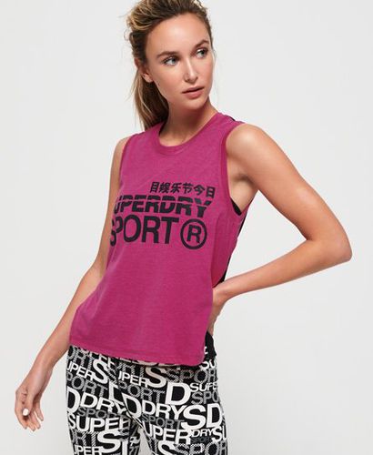 Locker geschnittenes Active Tanktop - Superdry - Modalova