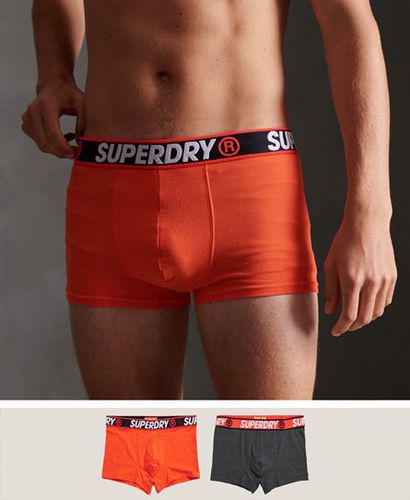 Pack de 2 calzoncillos de algodón orgánico - Superdry - Modalova