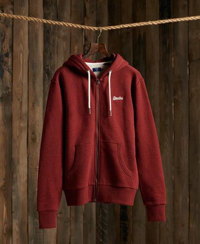 Sudadera clásica con capucha y cremallera de la colección Orange - Superdry - Modalova