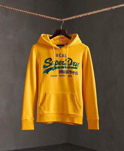 Vintage Logo Duo Satin Hoodie - Superdry - Modalova