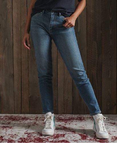 Damen Jeans in Karottenform mit Hohem Bund - Größe: 25/30 - Superdry - Modalova