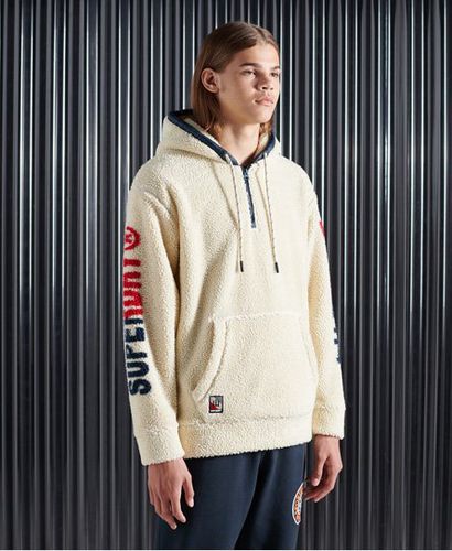 Sudadera con capucha y borreguillo NYC - Superdry - Modalova