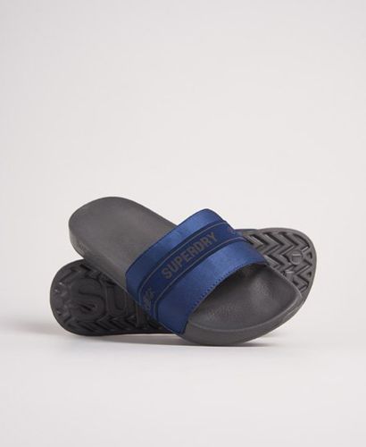 Chanclas de piscina con cinta con el logo de la marca - Superdry - Modalova