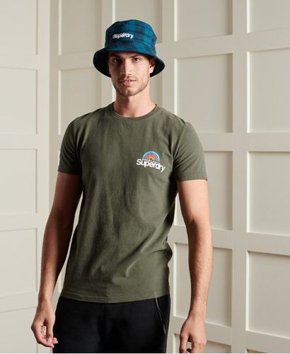 Core Woodstock T-Shirt mit Logo - Superdry - Modalova