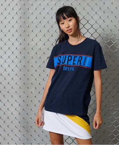 Superdry T-Shirt mit Einsatz - Superdry - Modalova